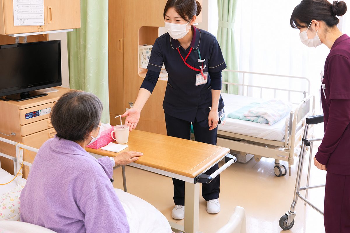 入院病棟の様子